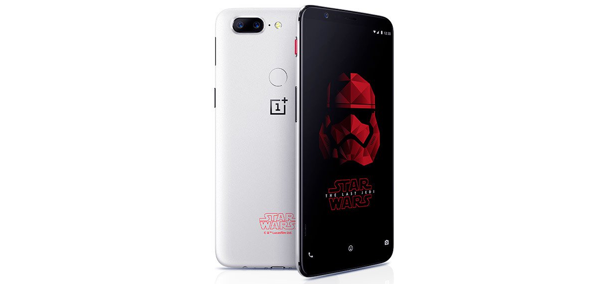 OnePlus anuncia edición limitada del 5T  Star Wars: Los últimos jedi