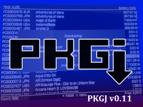 PS Vita  PKGJ v0.11 disponible