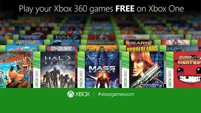 Tres juegos se unen a la lista de títulos compatibles con versiones anteriores de Xbox One