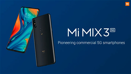 Xiaomi Mi MIX 3 5G: el primer terminal 5G