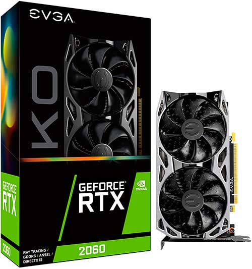 EVGA GeForce RTX 2060 KO Gaming, 6GB GDDR6