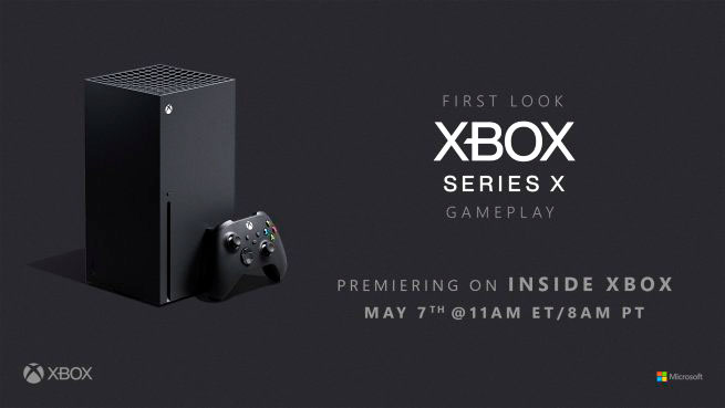 Microsoft presentará sus juegos el 07 de mayo de 2020 a las 5:00 p.m.