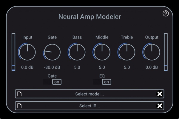Steven Atkinson Neural Amp Modeler (incl. NAM Models) v0.7.12 VST3 AU WiN MAC [FREE]